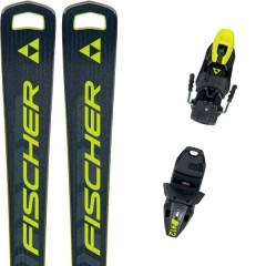 comparer et trouver le meilleur prix du ski Fischer Rc4 wc sc mt + rc4 z12 pr noir / jaune sur Sportadvice