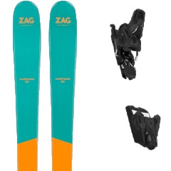 comparer et trouver le meilleur prix du ski Zag H86 lady + bleu / jaune sur Sportadvice