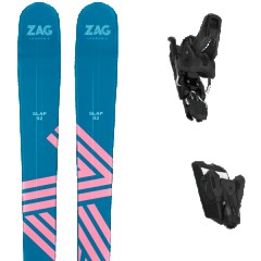 comparer et trouver le meilleur prix du ski Zag Slap 92 lady + bleu / rose sur Sportadvice