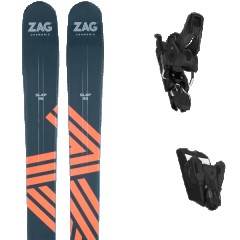 comparer et trouver le meilleur prix du ski Zag Slap 98 + gris / orange sur Sportadvice