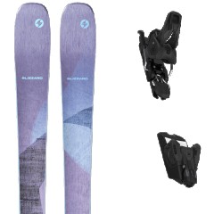 comparer et trouver le meilleur prix du ski Blizzard Pearl 88 violet + violet / noir sur Sportadvice