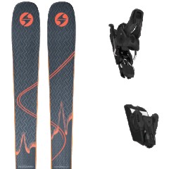 comparer et trouver le meilleur prix du ski Blizzard Anomaly 88 blue/orange + noir / gris / orange sur Sportadvice