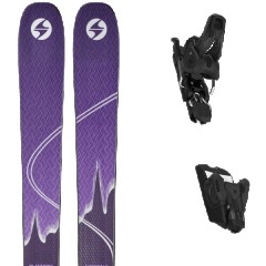 comparer et trouver le meilleur prix du ski Blizzard Anomaly 102 violet/white + violet / gris sur Sportadvice