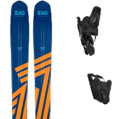 comparer et trouver le meilleur prix du ski Zag Slap 104 + bleu / orange sur Sportadvice