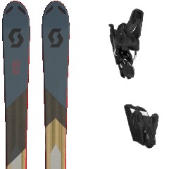 comparer et trouver le meilleur prix du ski Scott Pure free 90ti + marron / gris / noir sur Sportadvice