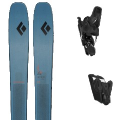 comparer et trouver le meilleur prix du ski Black Diamond Impulse 98 ti + bleu / noir sur Sportadvice