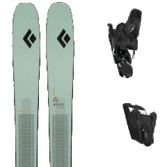 comparer et trouver le meilleur prix du ski Black Diamond Impulse 98 ti w + vert / noir sur Sportadvice