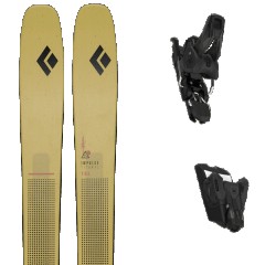 comparer et trouver le meilleur prix du ski Black Diamond Impulse 104 ti + noir / jaune sur Sportadvice