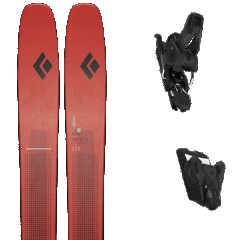 comparer et trouver le meilleur prix du ski Black Diamond Impulse 112 ti + rouge / noir sur Sportadvice