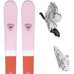 comparer et trouver le meilleur prix du ski Rossignol Trixie + xpress w 10 gw b83 wht/sparkle rose / violet / rouge sur Sportadvice