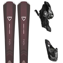 comparer et trouver le meilleur prix du ski Rossignol Nova 4 + xpress w 10 gw b83 shiny black noir / violet sur Sportadvice