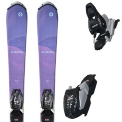 comparer et trouver le meilleur prix du ski Blizzard Pearl violet + fdt jr 7 violet sur Sportadvice