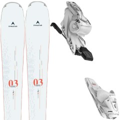 comparer et trouver le meilleur prix du ski Dynastar E lite 3 + xpress w 11 gw b83 wht/sparkle bleu sur Sportadvice