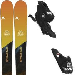 comparer et trouver le meilleur prix du ski Dynastar M-menace 80 + xpress 10 gw b83 black noir / orange / jaune sur Sportadvice