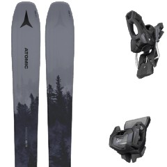 comparer et trouver le meilleur prix du ski Atomic Maverick 88 ti silver/black + gris / noir sur Sportadvice