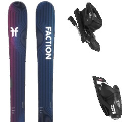 comparer et trouver le meilleur prix du ski Faction Studio + noir / bleu / violet sur Sportadvice