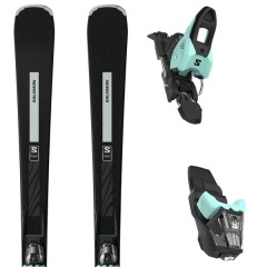 comparer et trouver le meilleur prix du ski Salomon S/max n 10 xt + m10 gw l80 black/white moss met. noir / blanc / beige sur Sportadvice