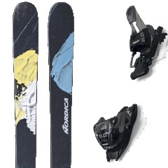 comparer et trouver le meilleur prix du ski Nordica Unleashed 108 blue/blue/yellow + noir / bleu / gris sur Sportadvice