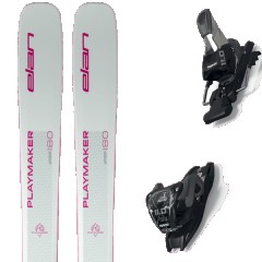 comparer et trouver le meilleur prix du ski Elan Playmaker 101 + blanc / rose sur Sportadvice