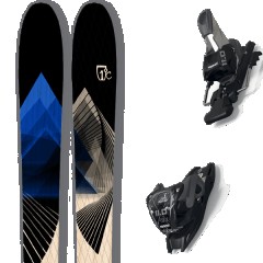 comparer et trouver le meilleur prix du ski Icelantic Ski Ictic pioneer x + beige / noir / bleu sur Sportadvice