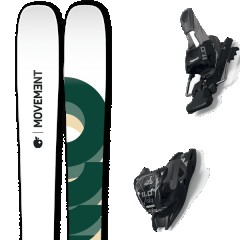 comparer et trouver le meilleur prix du ski Movement Fly 95 w white/green + blanc / vert sur Sportadvice