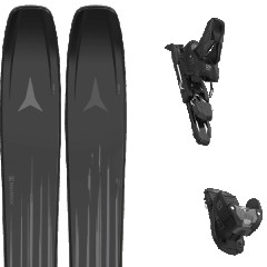 comparer et trouver le meilleur prix du ski Atomic Maverick 105 cti black/gunmetal + noir / gris sur Sportadvice