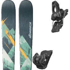 comparer et trouver le meilleur prix du ski Nordica Enforcer 94 orange/green/black + noir / orange / vert sur Sportadvice