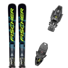 comparer et trouver le meilleur prix du ski Fischer Rc4 noize lt black/yellow + rc4 z12 gw pr noir / jaune sur Sportadvice