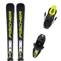 comparer et trouver le meilleur prix du ski Fischer Rc4 st black/yellow + rc4 z11 pr noir / jaune sur Sportadvice