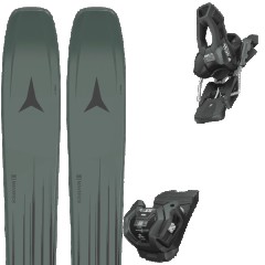 comparer et trouver le meilleur prix du ski Atomic Maverick 96 cti moss/black + vert / noir sur Sportadvice