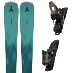 comparer et trouver le meilleur prix du ski Atomic Cloud q8 petrol + m 10 gw black/sand vert / noir sur Sportadvice