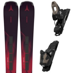 comparer et trouver le meilleur prix du ski Atomic Cloud q12 rvsk c pt maroon r + m 10 gw black/sand noir / rouge sur Sportadvice