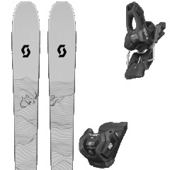 comparer et trouver le meilleur prix du ski Scott Sea 108 white/yellow + noir / blanc sur Sportadvice