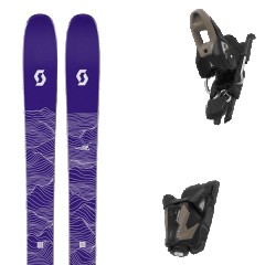 comparer et trouver le meilleur prix du ski Scott Sea 116 dark purple/mint + violet sur Sportadvice