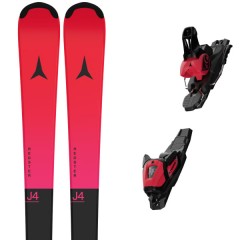 comparer et trouver le meilleur prix du ski Atomic Redster j4 tension/black + l 6 gw red/black rouge / noir sur Sportadvice