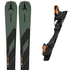 comparer et trouver le meilleur prix du ski Atomic Redster q6 green/black + mi 12 gw black/orange noir / vert sur Sportadvice