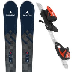 comparer et trouver le meilleur prix du ski Dynastar Speed 563 + nx 12 konect gw black hot red orange / gris / bleu sur Sportadvice