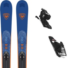 comparer et trouver le meilleur prix du ski Rossignol Experience pro + xpress 7 gw black bleu / orange sur Sportadvice