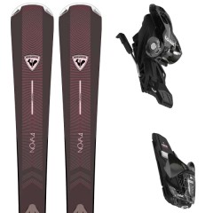 comparer et trouver le meilleur prix du ski Rossignol Nova 4 + xpress w 10 gw shiny black noir / violet sur Sportadvice