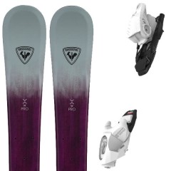 comparer et trouver le meilleur prix du ski Rossignol Experience w pro + team 4 gw white gris / violet sur Sportadvice