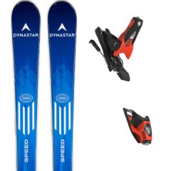 comparer et trouver le meilleur prix du ski Dynastar Speed team gs r21 pro + spx 11 gw hot red bleu sur Sportadvice