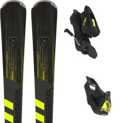 comparer et trouver le meilleur prix du ski Rossignol Forza 50 v-cam + nx 12 konect gw black/yellow noir / jaune sur Sportadvice