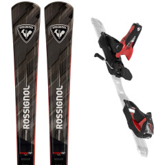 comparer et trouver le meilleur prix du ski Rossignol Forza 70 ti black/red + spx 14 konect gw red metal noir / blanc sur Sportadvice