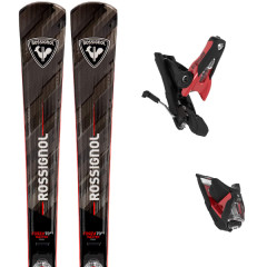 comparer et trouver le meilleur prix du ski Rossignol Forza 70 +ti master blk/silver/red sur Sportadvice