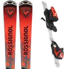 comparer et trouver le meilleur prix du ski Rossignol Hero elite st ti + nx 12 konect gw black/hot red rouge / gris / noir sur Sportadvice