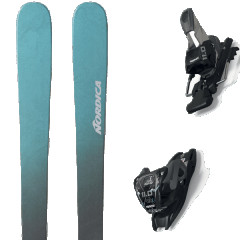 comparer et trouver le meilleur prix du ski Nordica Unlimited 88 aqua/grey + bleu / gris / noir sur Sportadvice