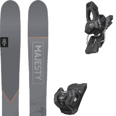 comparer et trouver le meilleur prix du ski Majesty Havoc 100 ti + orange / gris / noir sur Sportadvice