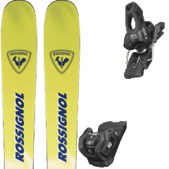 comparer et trouver le meilleur prix du ski Rossignol Super blackops + jaune sur Sportadvice