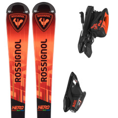 comparer et trouver le meilleur prix du ski Rossignol Hero athlete multievent 127-148 + nx 7 gw lifter black/hot red rouge / noir sur Sportadvice