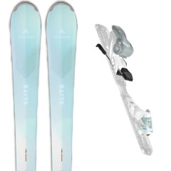 comparer et trouver le meilleur prix du ski Dynastar Elite 7 white/grey + xpress w 11 gw white blue bleu / blanc sur Sportadvice